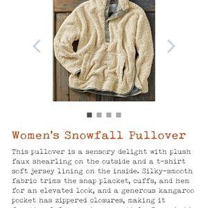 Carbon 2 cobalt thick Sherpa pull over. Off white